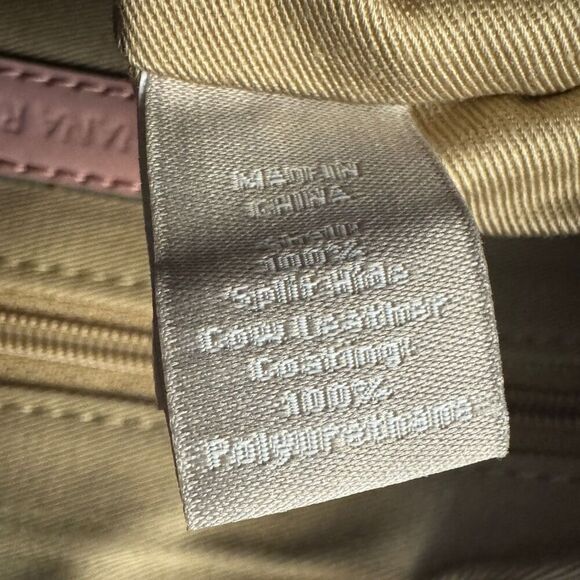 Banana Republic blush pink patent leather oversized clutch 12x8.5” - Picture 6 of 6